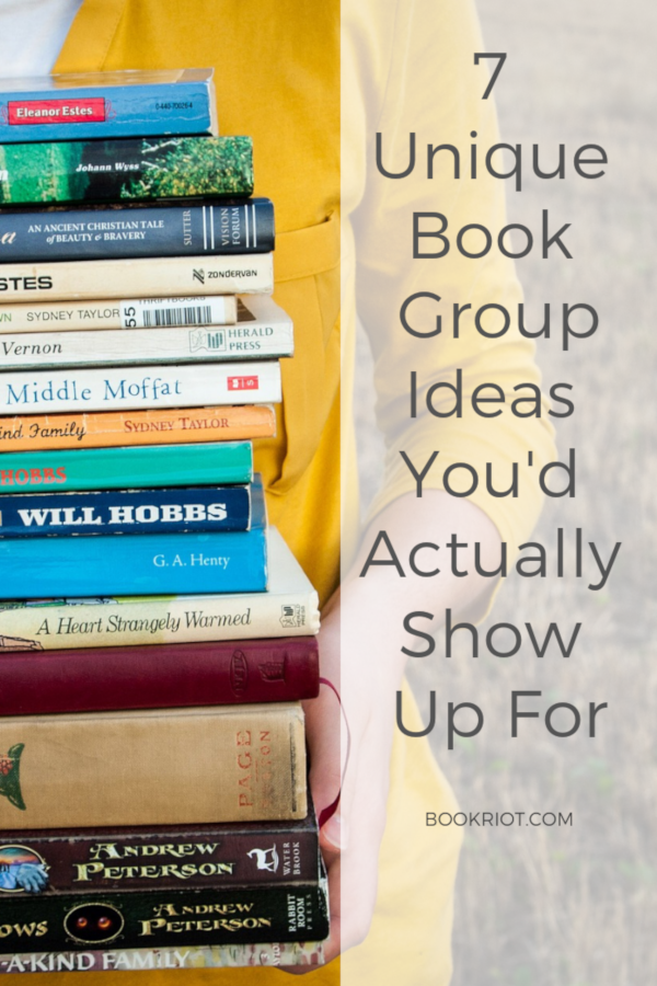 7 Unique Book Group Ideas You'd Actually Show Up For