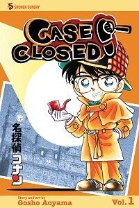 Case Closed volume 1 cover - Gosho Aoyama