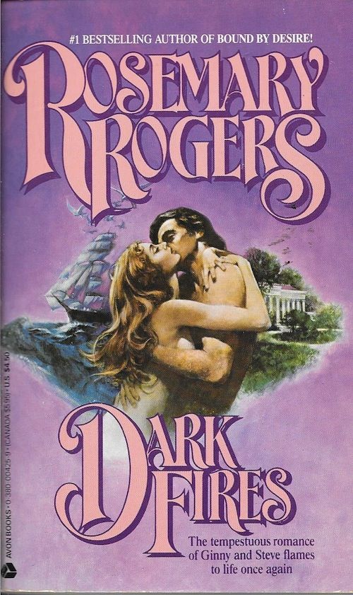 cover of Dark Fires by Rosemary Rogers