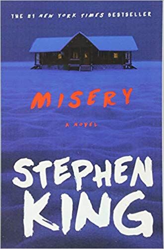 Misery by Stephen King book cover