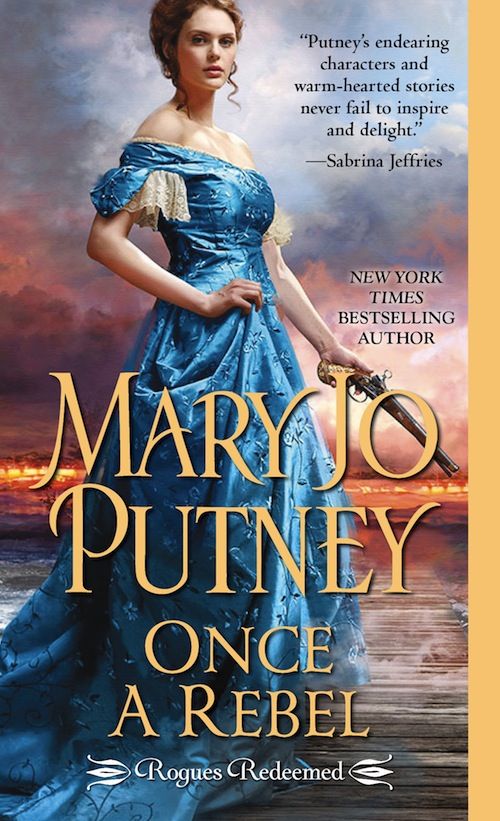 cover of Once a Rebel by Mary Jo Putney