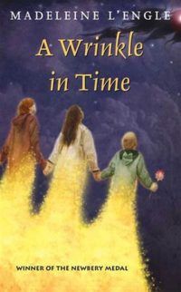 A Wrinkle in Time by Madeline L'Engle book cover - classic