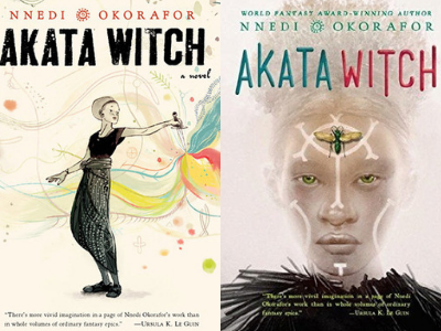 Akata Witch by Nnedi Okorafor Covers from 10 Gorgeous Cover Redesigns | bookriot.com
