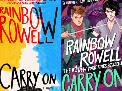 Carry On by Rainbow Rowell Covers from 10 Gorgeous Cover Redesigns | bookriot.com