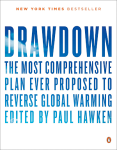 Drawdown, edited by Paul Hawken - unique book group ideas