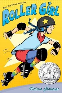 Great middle grade comics Roller Girl by Victoria Jamieson cover