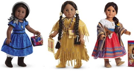 American Girl Dolls product images feature