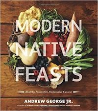 cover of Modern Native Feasts by Andrew George Jr.