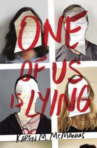 One of Us is Lying by Karen M. McManus cover