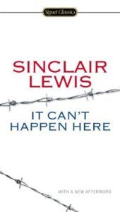 It Can't Happen Here by Sinclair Lewis cover