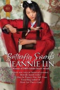 cover of historical romance novel Butterfly Swords by Jeannie Lin