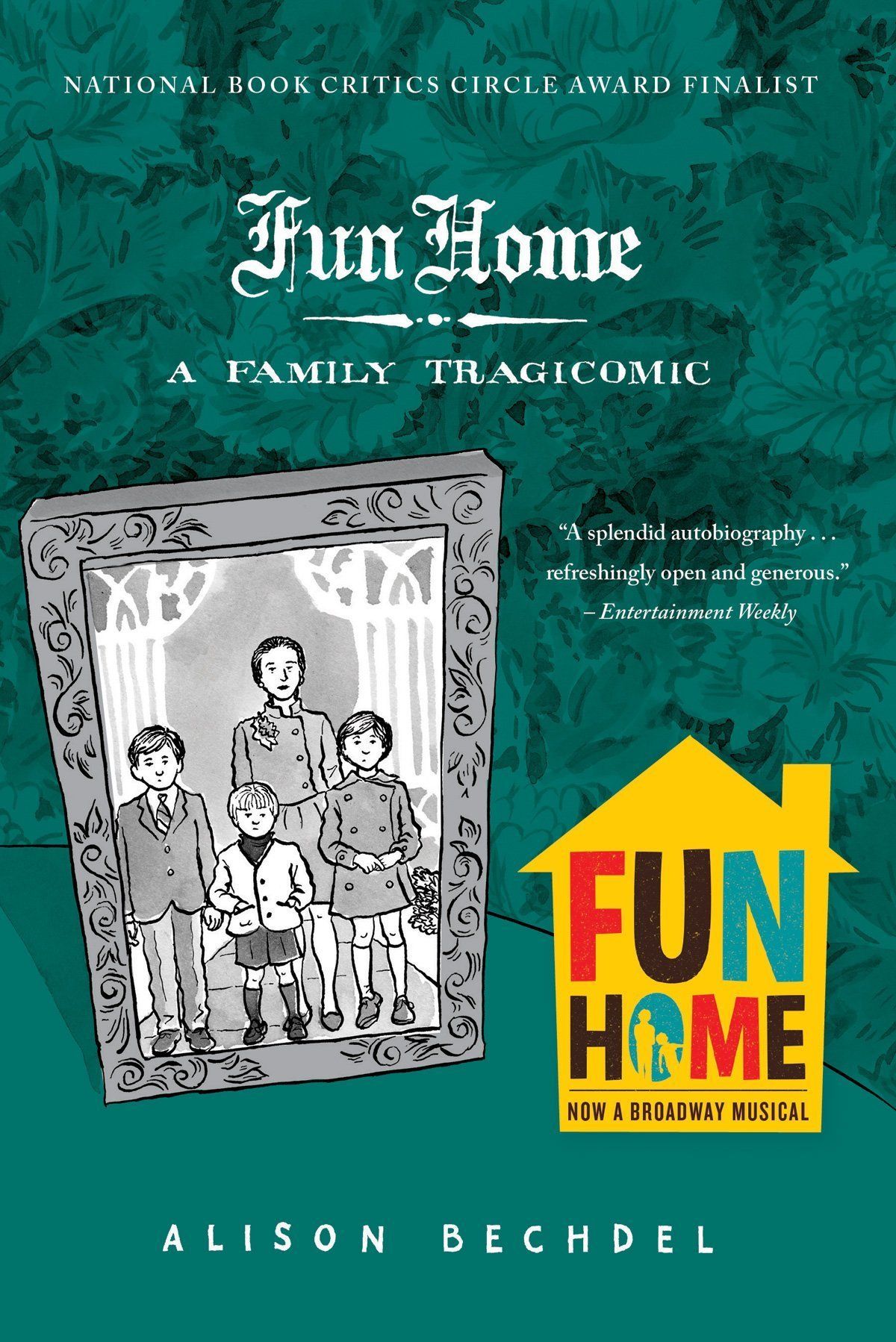 Fun Home by Allison Bechdel book cover