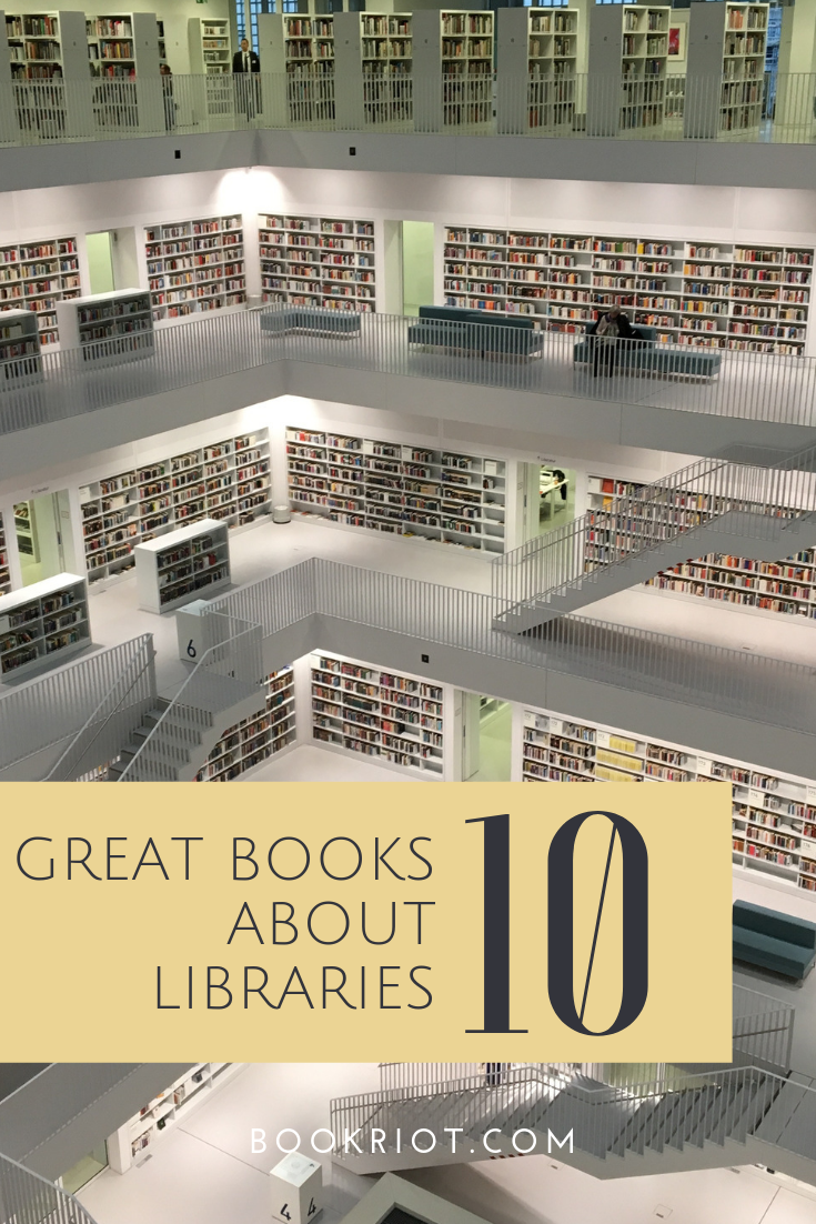 Dig into these fabulous books about libraries. book lists | libraries | books about libraries | books about books
