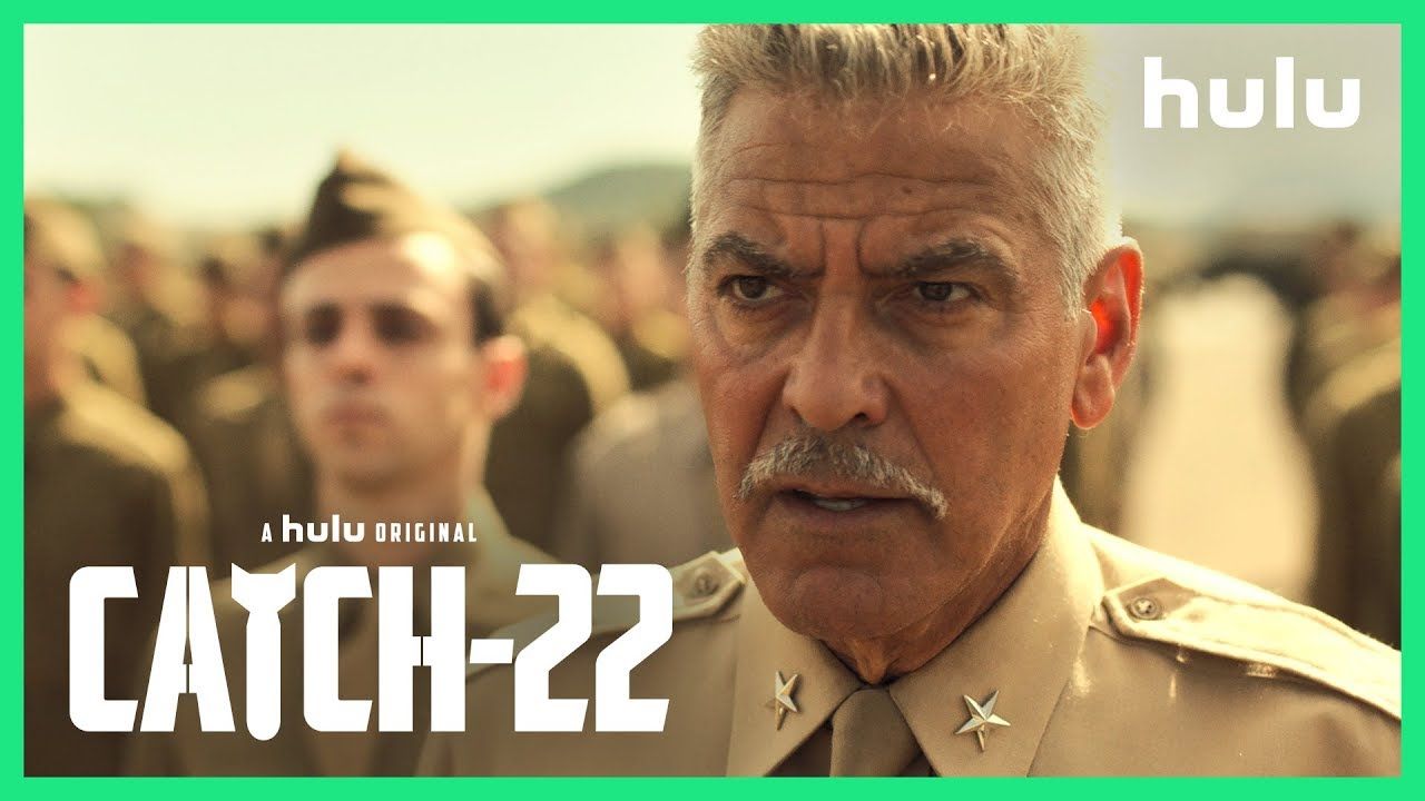 Catch-22 on Hulu Promo image of George Clooney's character