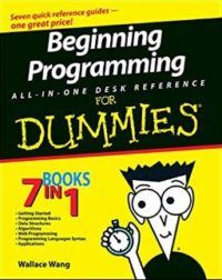 Beginning Programming All-In-One Desk Reference For Dummies by Wallace Wang Computer Science Books For Beginners