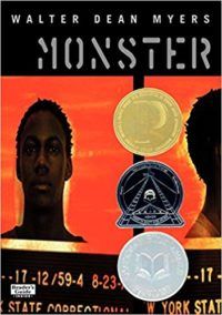 Monster by Walter Dean Myers cover