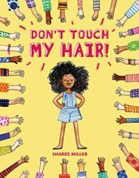 don't touch my hair book cover