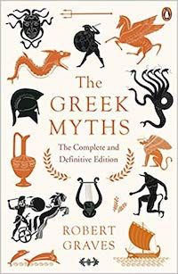 the cover of The Greek Myths