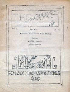 The Comet Zine Cover