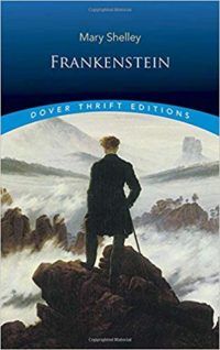 Frankenstein by Mary Shelley cover