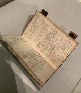 Whitman's notebook