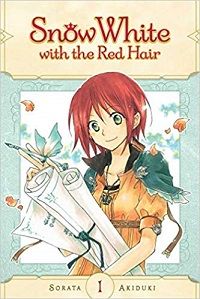 Snow White with the Red Hair volume 1 cover - Sorata Akiduki