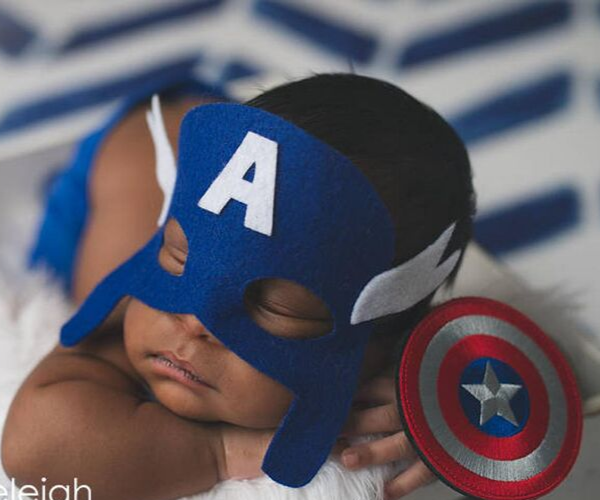 Infant Captain America Costume from Marvel Costumes | bookriot.com
