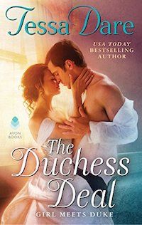 image of the cover of The Duchess Deal by Tessa Dare