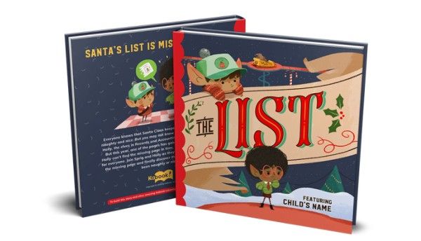 The List Personalized Kids Book