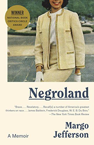 Negroland by Margo Jefferson cover