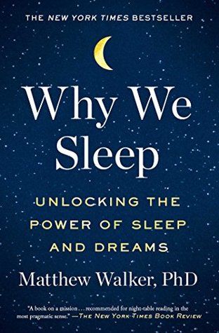 Why We Sleep by Matthew Walker book cover