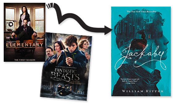 Elementary and Fantastic Beasts posters Jackaby cover image