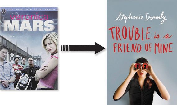 Veronica Mars poster Trouble Is A Friend Of Mine cover image