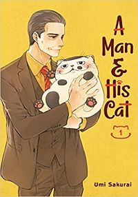A Man & His Cat volume 1 cover - Umi Sakurai