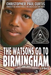 the cover of The Watsons Go to Birmingham