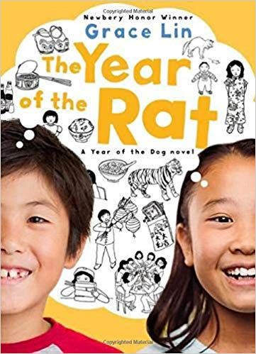 Lunar New Year children's books: The Year of the Rat (A Pacy Lin Novel) book cover