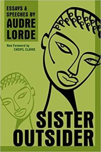 Sister Outsider by Audre Lorde - cover