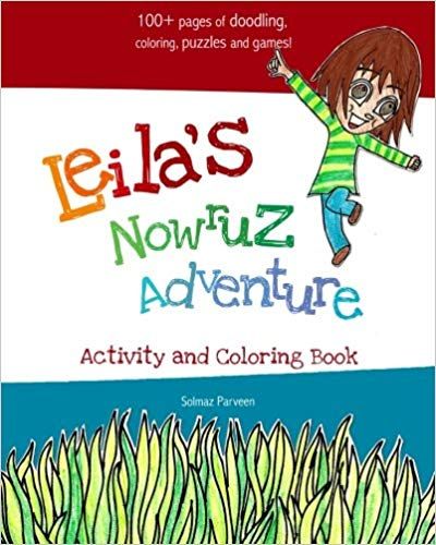 Leila's Nowruz Adventure- Activity and Coloring Book book cover