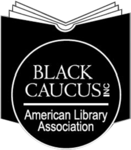 The logo of the Black Caucus of the American Library Association