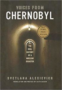 cover of voices from chernobyl