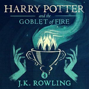 Audiobook cover of Harry Potter and the Goblet of Fire