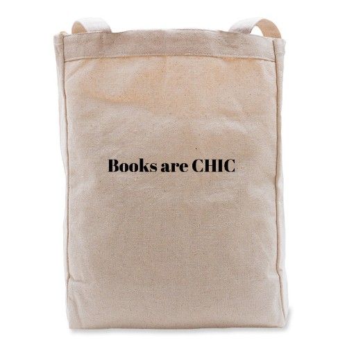 Books are CHIC Tote to support BINC from Bonfire