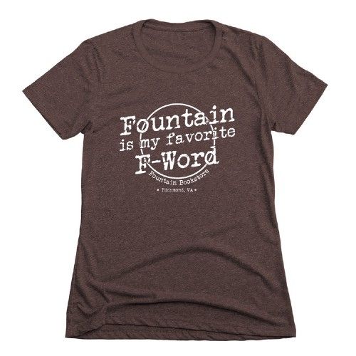 Fountain Bookstore from Richmond, VA T-shirt Bonfire