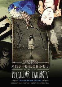 the cover of the graphic novel adaptation of Miss Peregrine's Home for Peculiar Children