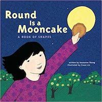 book cover for Round is a Mooncake
