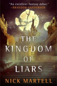 The Kingdom of Liars from Book Releases Delayed Due To Coronavirus | bookriot.com