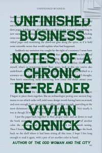 Unfinished Business Vivian Gornick cover