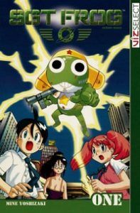 Sgt Frog volume 1 cover - Mine Yoshizaki