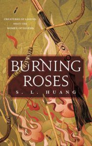 Cover of Burning Roses by Huang