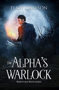 book cover of the alpha's warlock